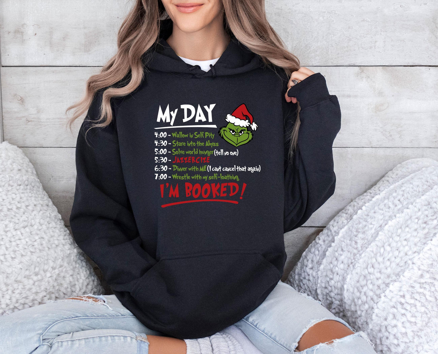 The Original "My Day Grinch" Hoodie