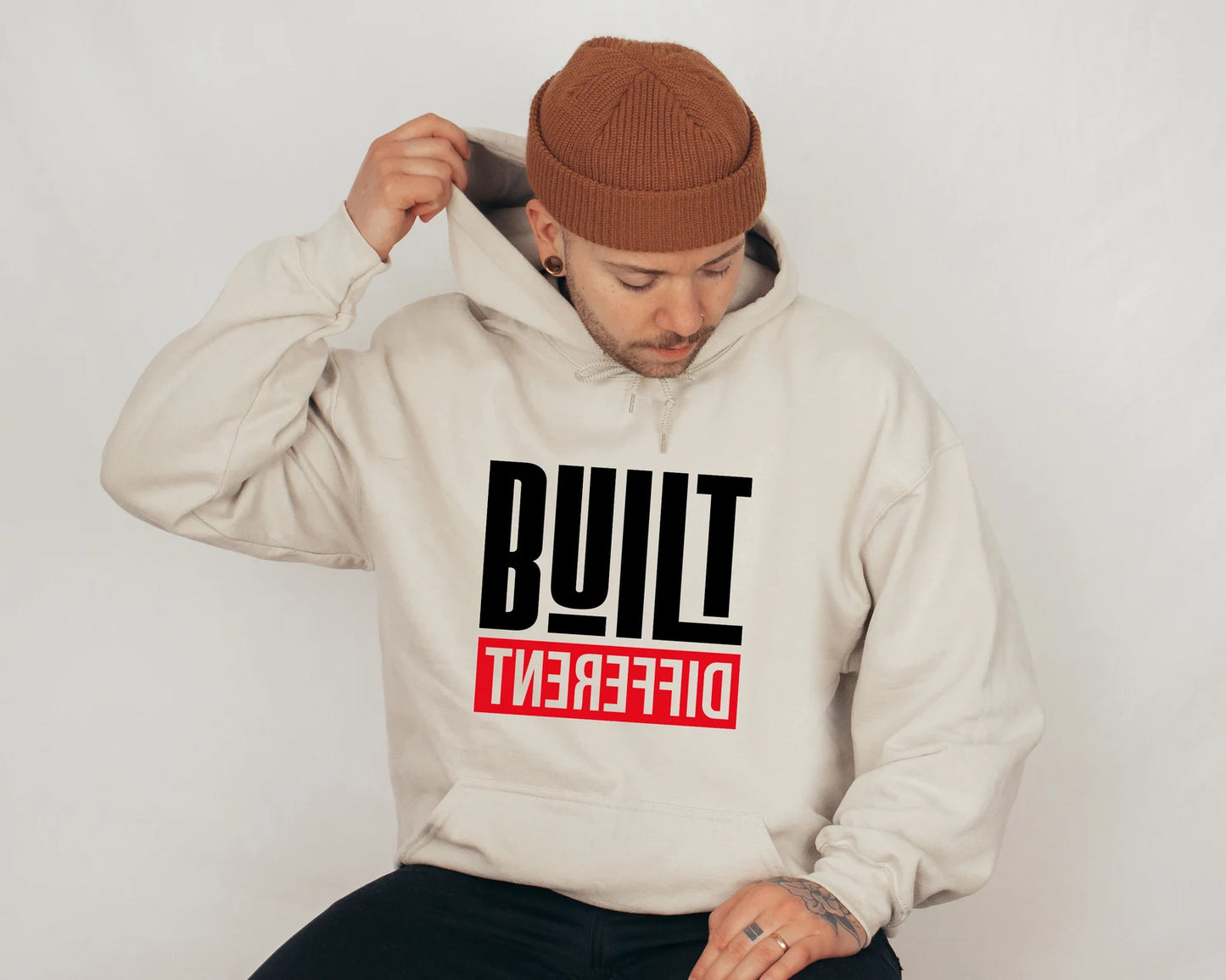 The Original "Built Different " Hoodie