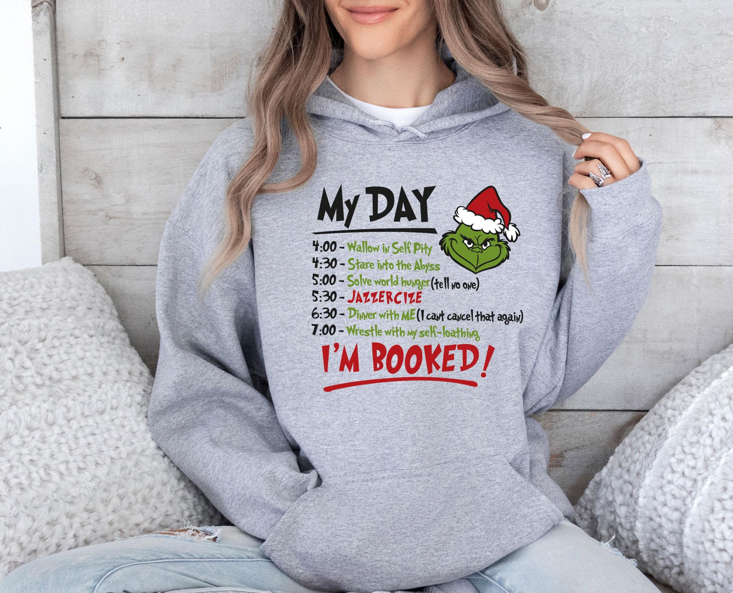 The Original "My Day Grinch" Hoodie
