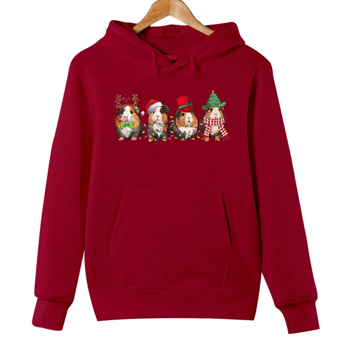 The Original "Guinea Pig Christmas" Hoodie